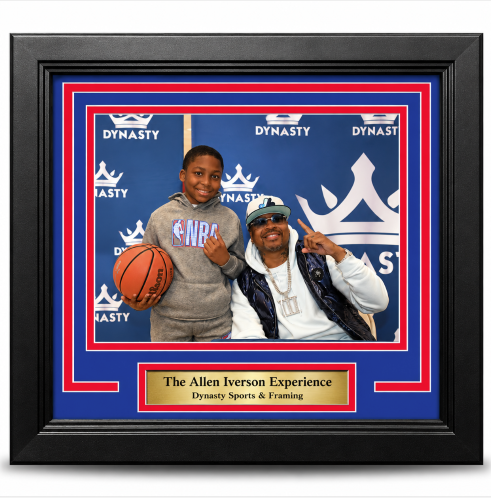 Allen Iverson Philadelphia 76ers Official Photo-Op Frame