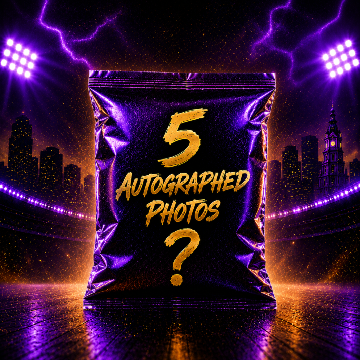 Philadelphia Sports Autograph Mystery Photo Package