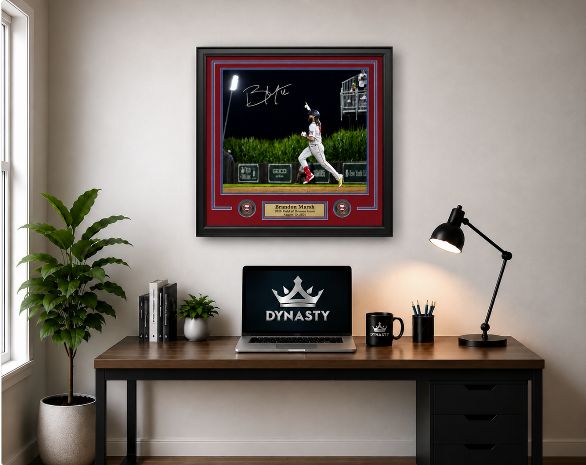 Brandon Marsh Phillies Field of Dreams 8" x 10" Framed Photograph
