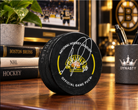 Mark Recchi Boston Bruins Autographed 2023 100th Anniversary Centennial Game Puck