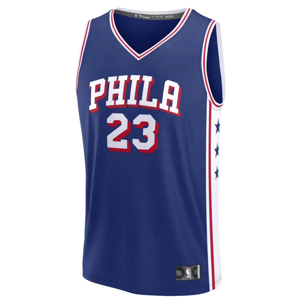 LeBron James Philadelphia 76ers Adult Player Icon Edition Jersey