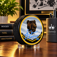 Zdeno Chara Boston Bruins Autographed 2023 Reverse Retro Hockey Puck