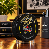 Jeremy Swayman Boston Bruins Autographed 2024 NHL All-Star Game Official Game Puck