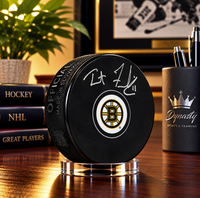 Trent Frederic Boston Bruins Autographed Hockey Puck