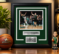 Payton Pritchard Celebration Boston Celtics 8" x 10" Framed Basketball Photo with Engraved Autograph
