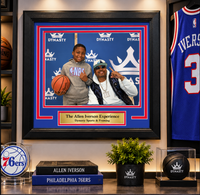 Allen Iverson Philadelphia 76ers Official Photo-Op Frame