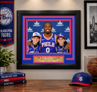 Tyrese Maxey Philadelphia 76ers Official Photo-Op Frame