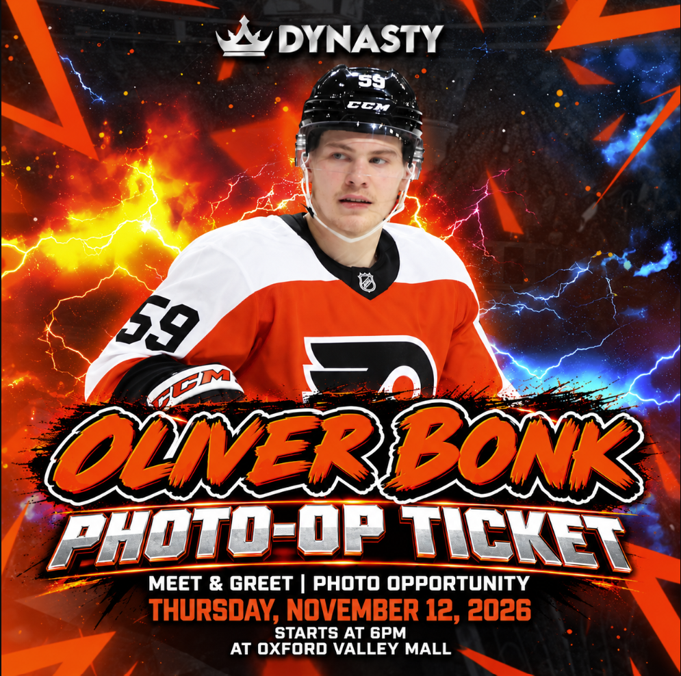 Oliver Bonk Philadelphia Flyers Rookie Experience Tickets