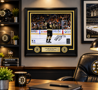 Charlie McAvoy Boston Bruins Celebration Autographed 16" x 20" Framed Photograph