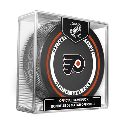 Philadelphia Flyers Official Game Hockey Puck