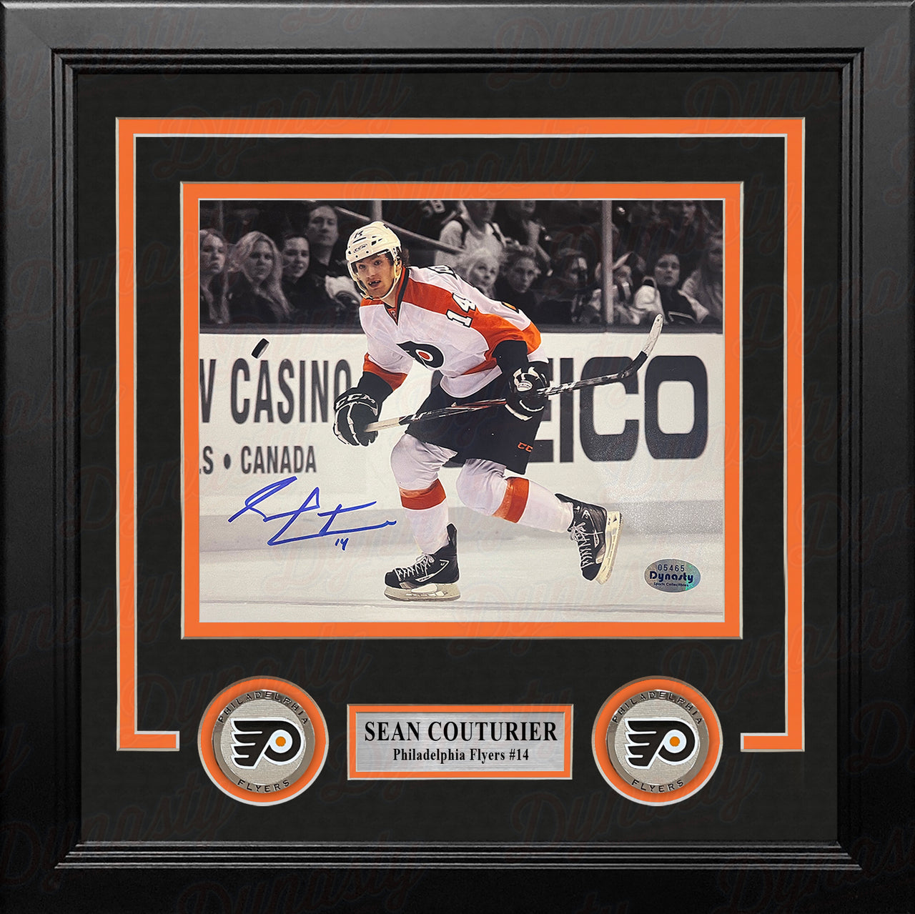 Sean Couturier Philadelphia Flyers Autographed 8" x 10" Framed Spotlight Hockey Photo