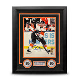 Sean Couturier 2024 Stadium Series Action Philadelphia Flyers Autographed 8x10 Framed Hockey Photo - Dynasty Sports & Framing 