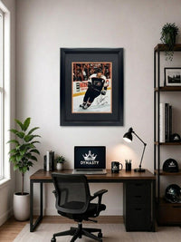 Eric Lindros in Action Philadelphia Flyers Autographed 11" x 14" Framed Hockey Photo - HOF '16