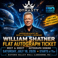 William Shatner Hollywood Legend Experience Tickets
