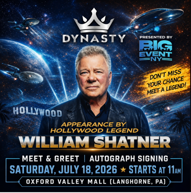 William Shatner Hollywood Legend Experience Tickets