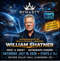 William Shatner Hollywood Legend Experience Tickets