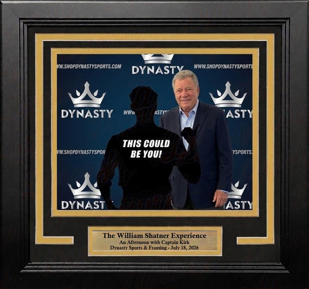 William Shatner Hollywood Legend 5" x 7" Photo-Op Frame Kit