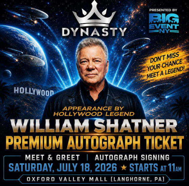 William Shatner Hollywood Legend Experience Tickets