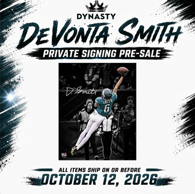 DeVonta Smith Autographed Philadelphia Eagles Spotlight Photograph | Pre-Sale Opportunity