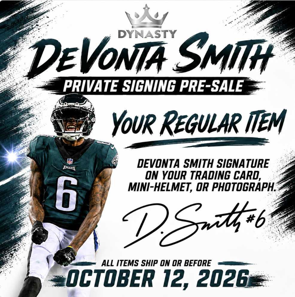 DeVonta Smith Signature on YOUR ITEM | Pre-Sale Opportunity