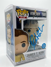 William Shatner Captain James Kirk Star Trek Autographed Funko Pop