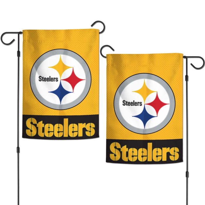 WinCraft Pittsburgh Steelers Garden Flag - Thumbnail 2