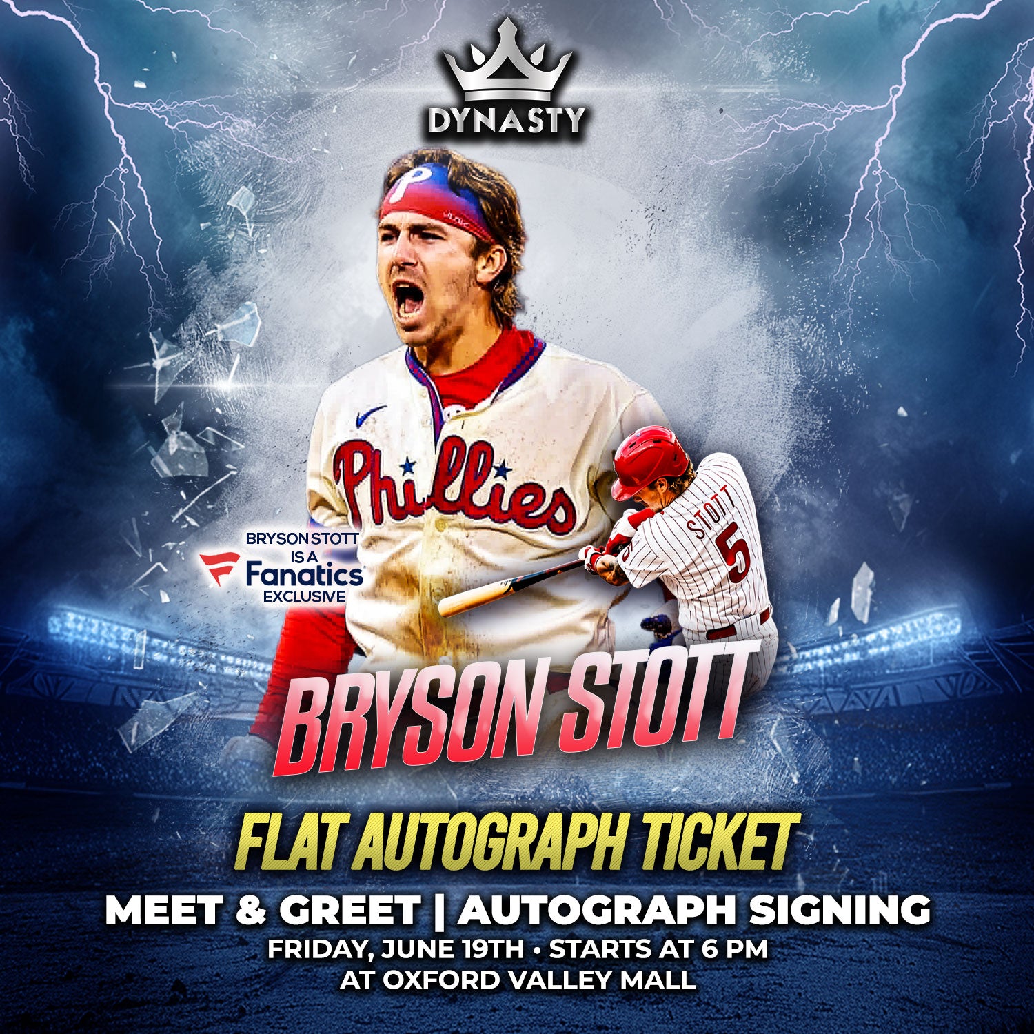 Bryson Stott Philadelphia Phillies Experience Tickets