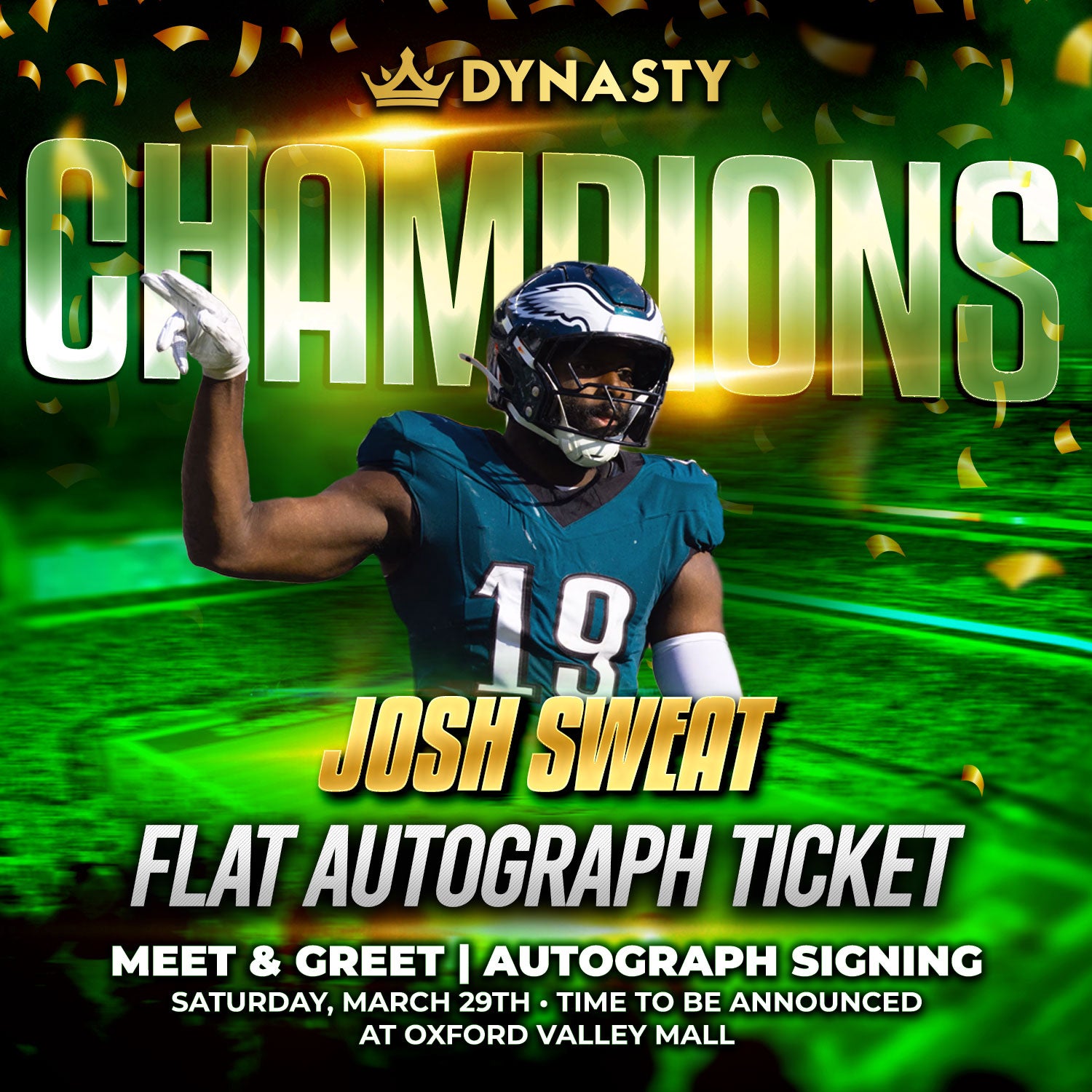 Josh Sweat World Champions Experience