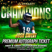 Josh Sweat World Champions Experience