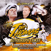 Tim Thomas Boston Bruins Experience Tickets
