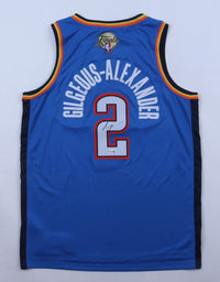 Shai Gilgeous-Alexander Oklahoma City Thunder Autographed Nike Authentic Basketball Jersey