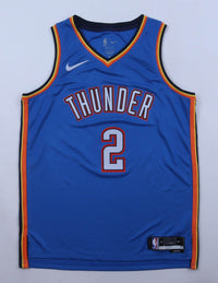 Shai Gilgeous-Alexander Oklahoma City Thunder Autographed Nike Authentic Basketball Jersey