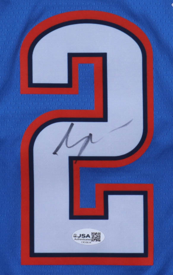 Shai Gilgeous-Alexander Oklahoma City Thunder Autographed Nike Authentic Basketball Jersey