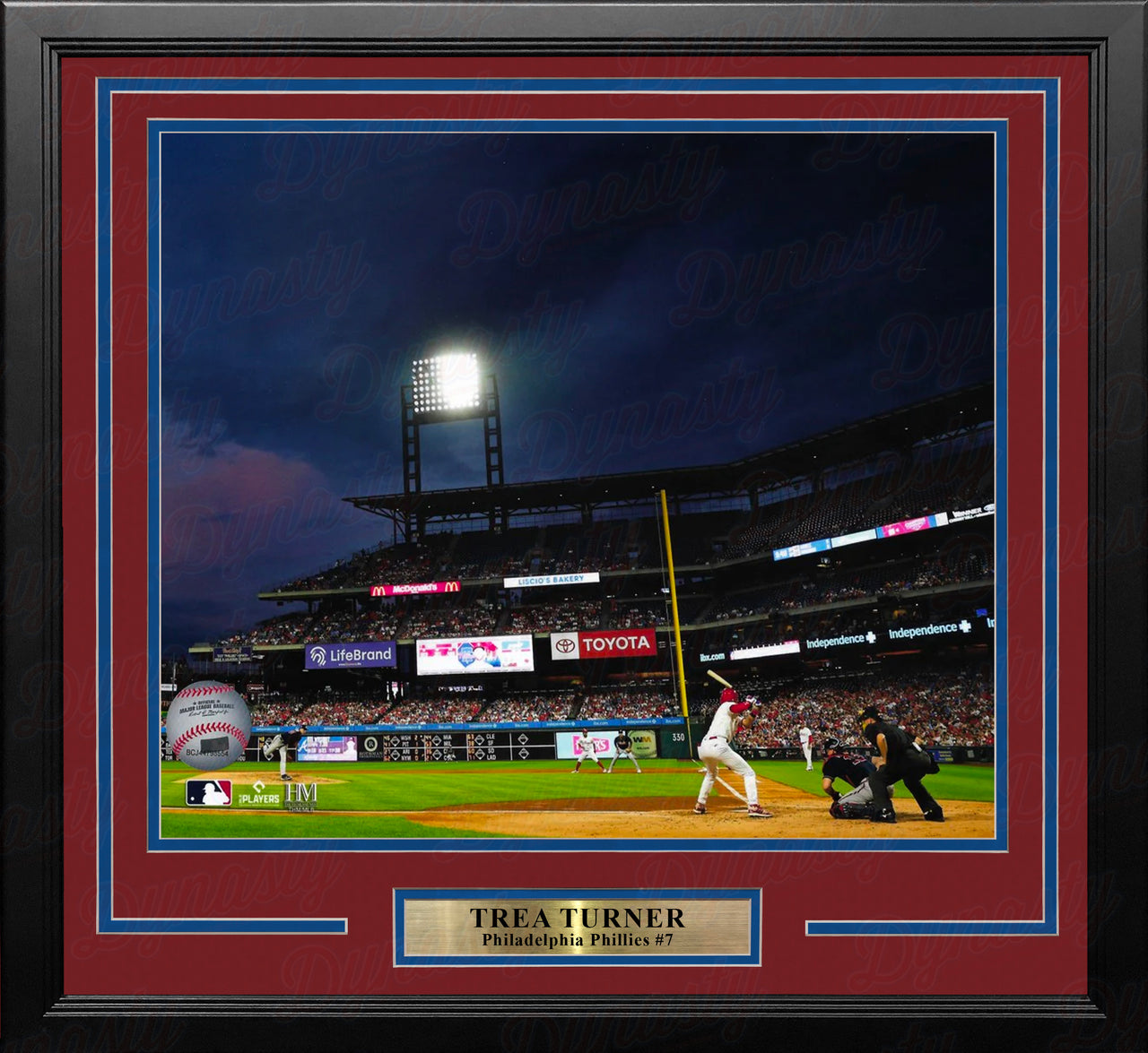 Trea Turner Night at the Bank Philadelphia Phillies 11" x 14" Framed Baseball Photo