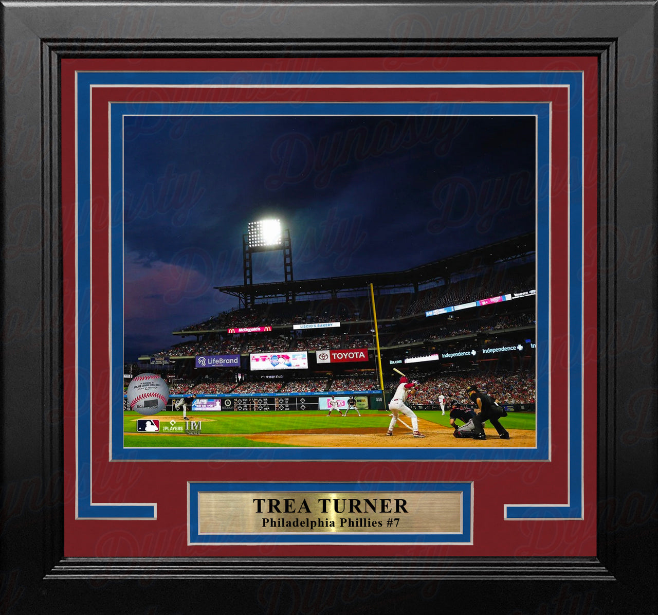 Trea Turner Night at the Bank Philadelphia Phillies 8" x 10" Framed Baseball Photo