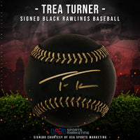 Trea Turner Philadelphia Phillies Autographed MLB Official Baseball | Pre-Sale Opportunity