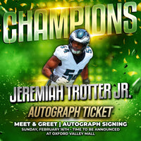 Jeremiah Trotter Jr. World Champion Experience Tickets