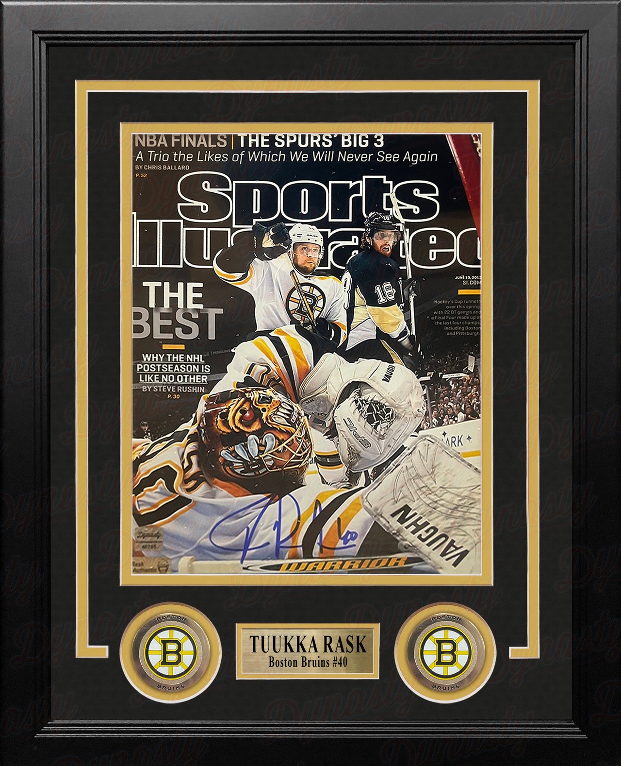 Tuukka Rask Sports Illustrated Boston Bruins Autographed 8" x 10" Framed Hockey Photo