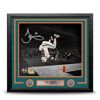 Tyreek Hill Backflip Action Miami Dolphins Autographed 11" x 14" Framed Football Photo