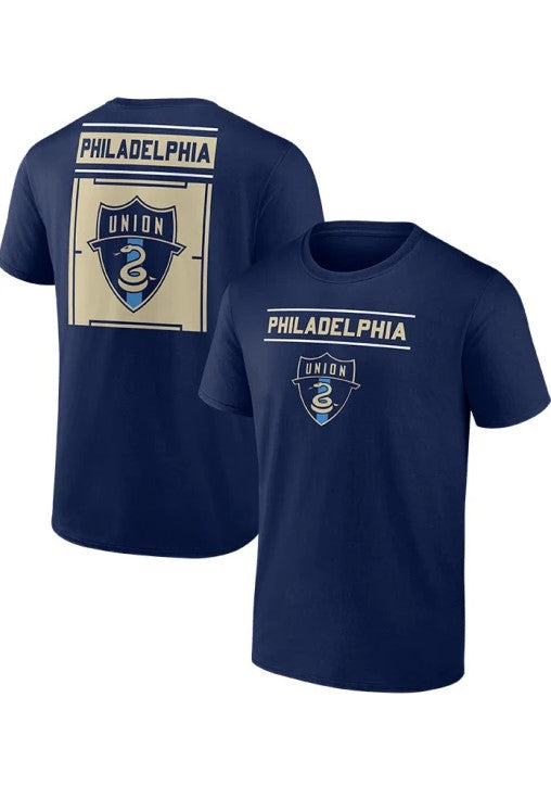 Philadelphia Union Navy Blue Amazing Goal Short-Sleeve T-Shirt