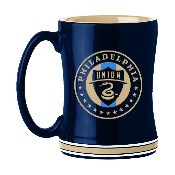 Philadelphia Union Logo Relief Coffee Mug