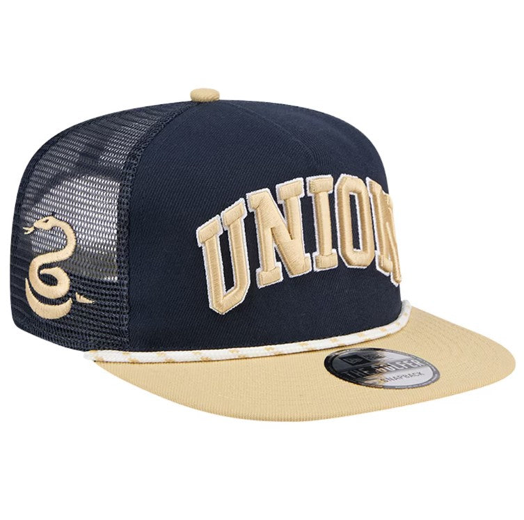 Philadelphia Union New Era Throwback Golfer Snapback Hat - Navy - Dynasty Sports & Framing 