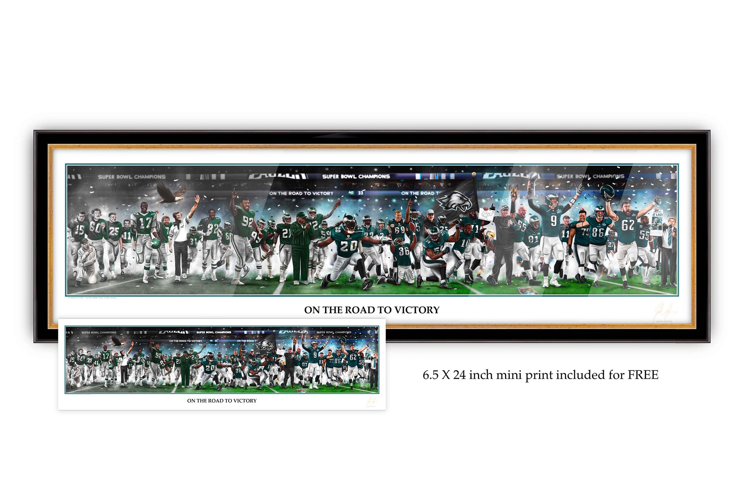 Eagles Legacy "On The Road To Victory"