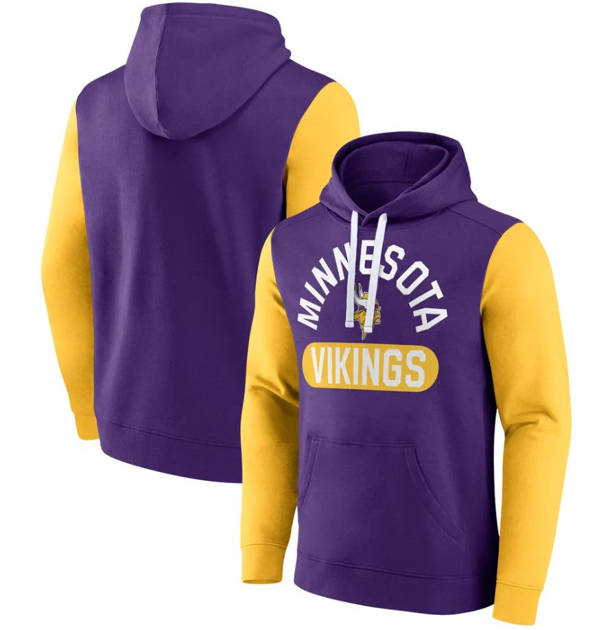 Minnesota Vikings Extra Point Pullover Hoodie - Purple