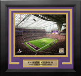 Minnesota Vikings U.S. Bank Stadium 8" x 10" Framed Football Photo - Dynasty Sports & Framing 
