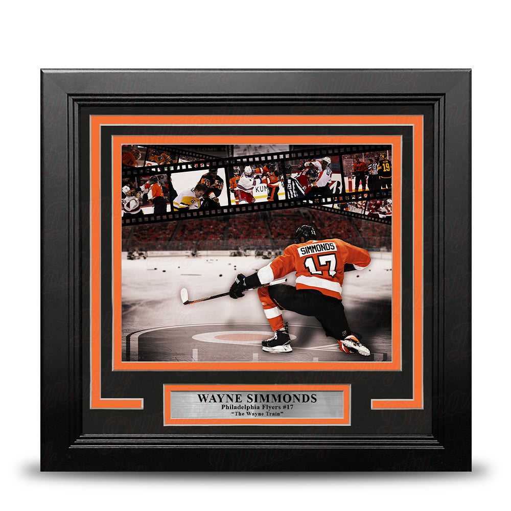 Wayne Simmonds Philadelphia Flyers 8" x 10" Framed Collage Hockey Photo