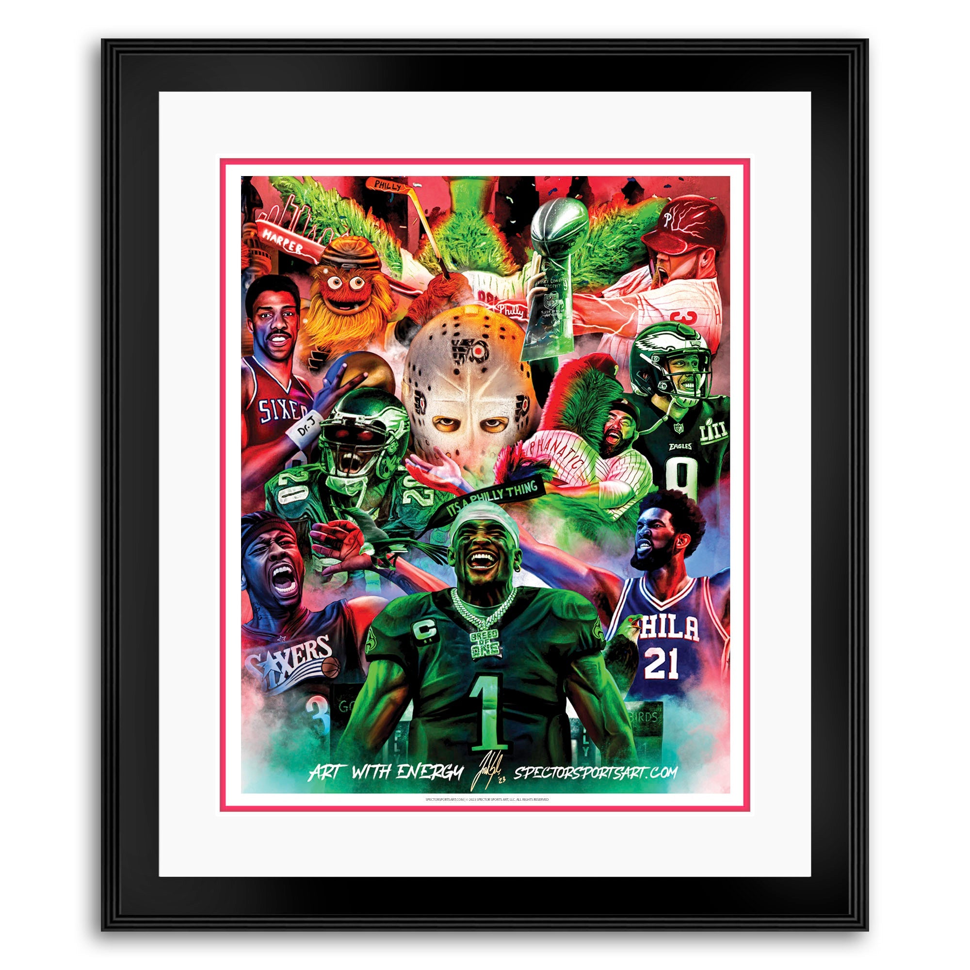 Philly Sports "Art With Energy"