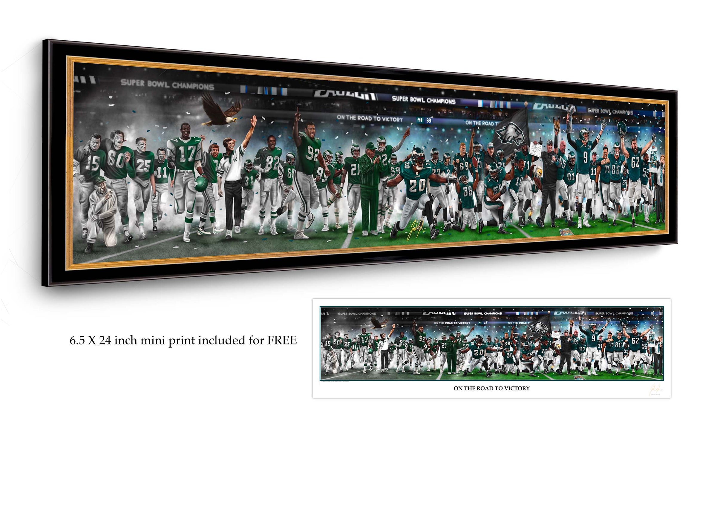Eagles Legacy "On The Road To Victory"