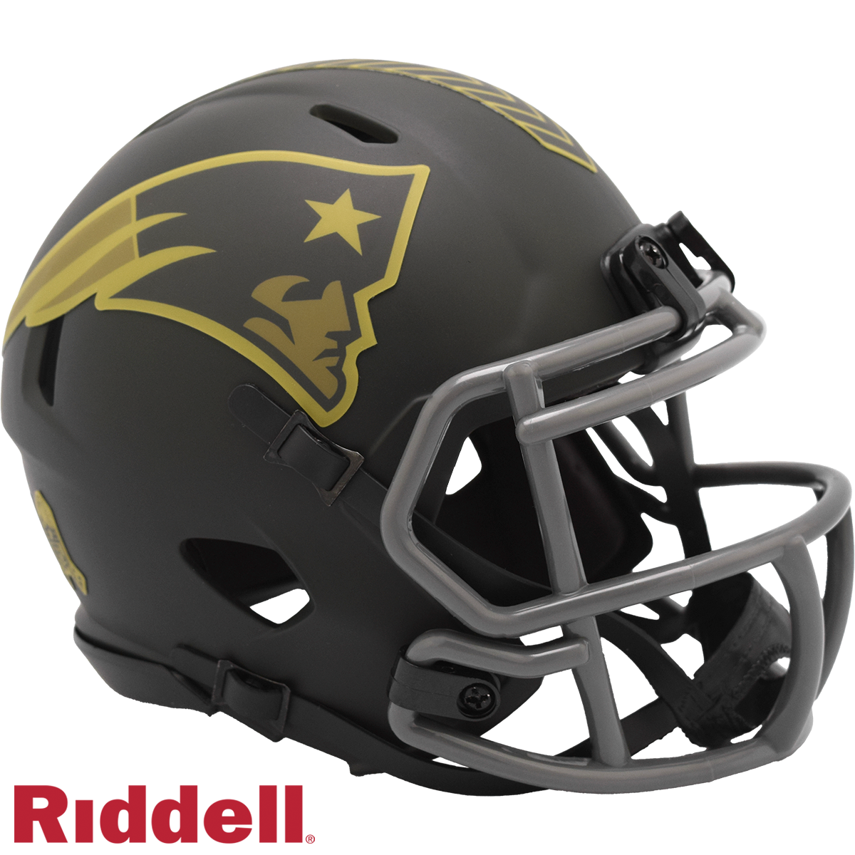 New England Patriots Riddell 2025 Salute to Service Speed Mini-Helmet