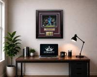 Brandon Marsh Philadelphia Phillies 8x10 Framed Throwback Blackout Photo with Engraved Autograph